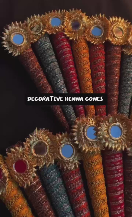 Decorative Henna Cones